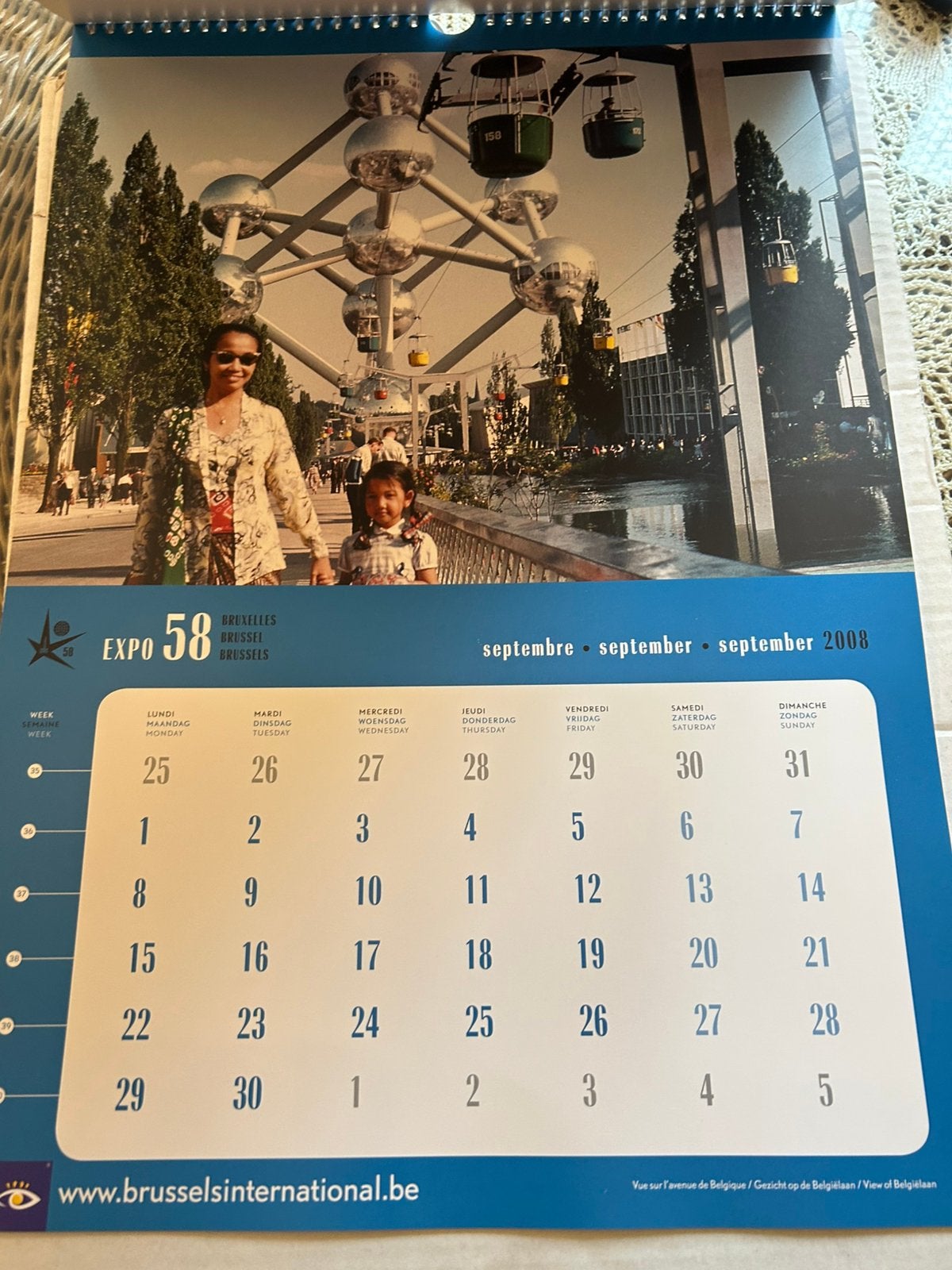 Kalender 2008 over expo 58, Divers, Enlèvement, Comme neuf