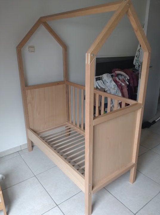 Peuterbed/wieg Bopita, Kinderen en Baby's, Babywiegjes en Ledikanten, Ophalen, Gebruikt, Wieg