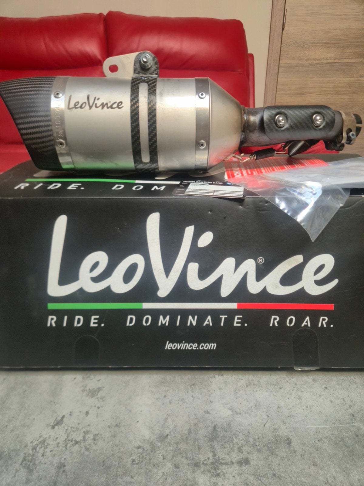 silencieux leovinci pour xadv / Forza 750, Enlèvement