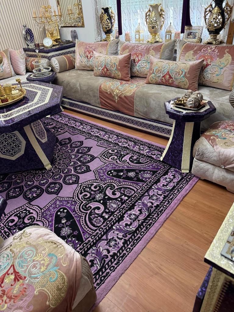 Salon marocain complet, Maison & Meubles, Enlèvement, Comme neuf