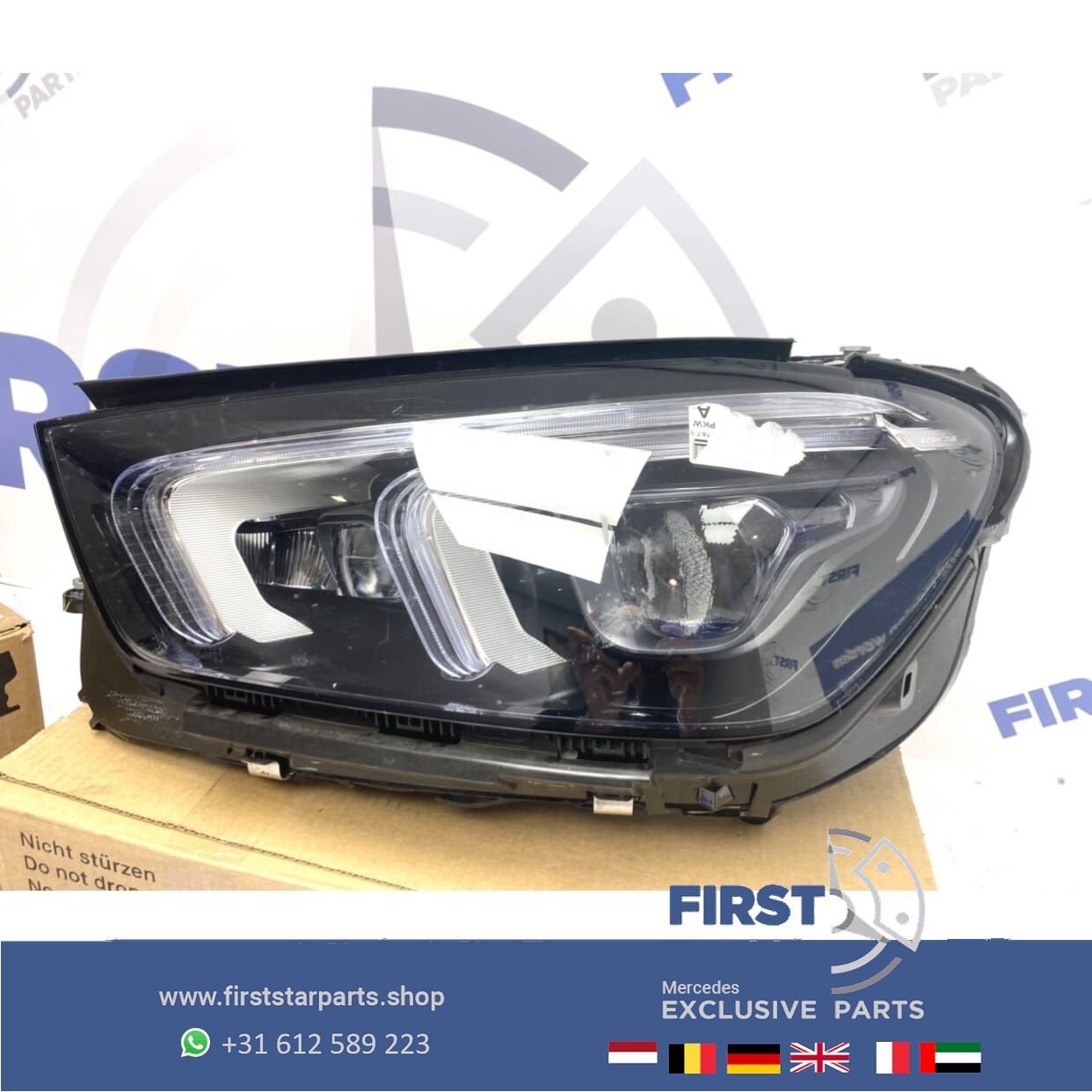 V167 C167 GLE 63 AMG LINKER KOPLAMP LED MULTIBEAM LINKS orig