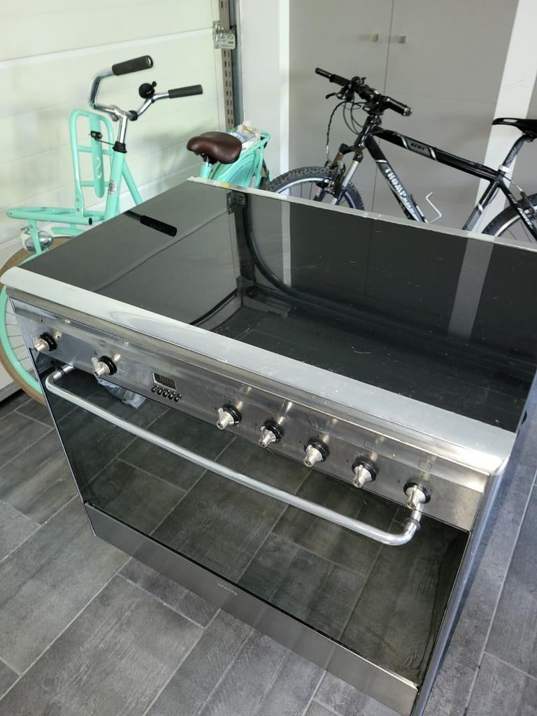 Gasfornuis met elektr.oven, Enlèvement