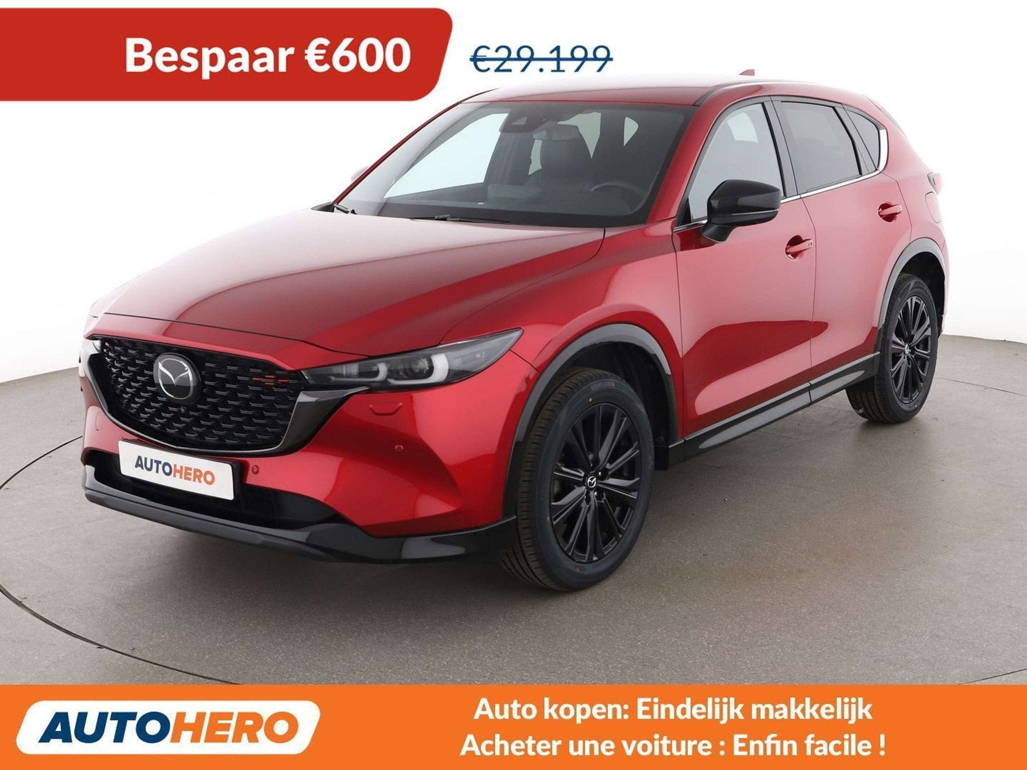 Mazda CX-5 2.0 Skyactiv-G Mild-Hybrid Homura 2WD (bj 2024), Auto's, 1998 cc, Gebruikt, Adaptive Cruise Control, 5 zetels
