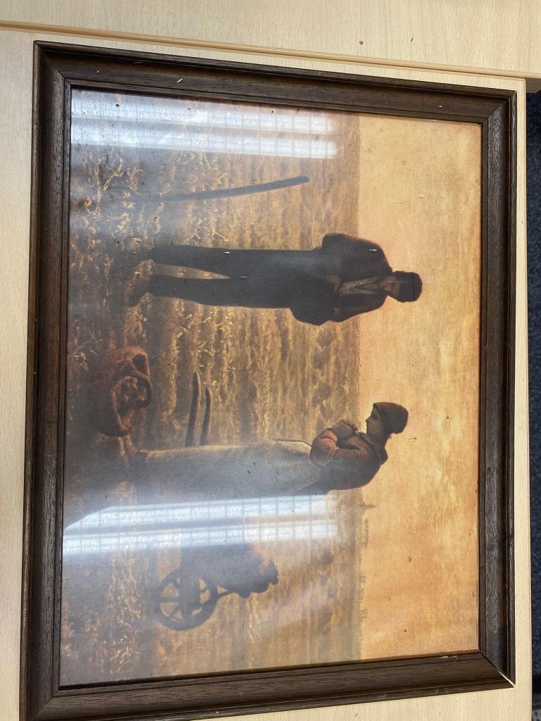 boerenportret, Ophalen