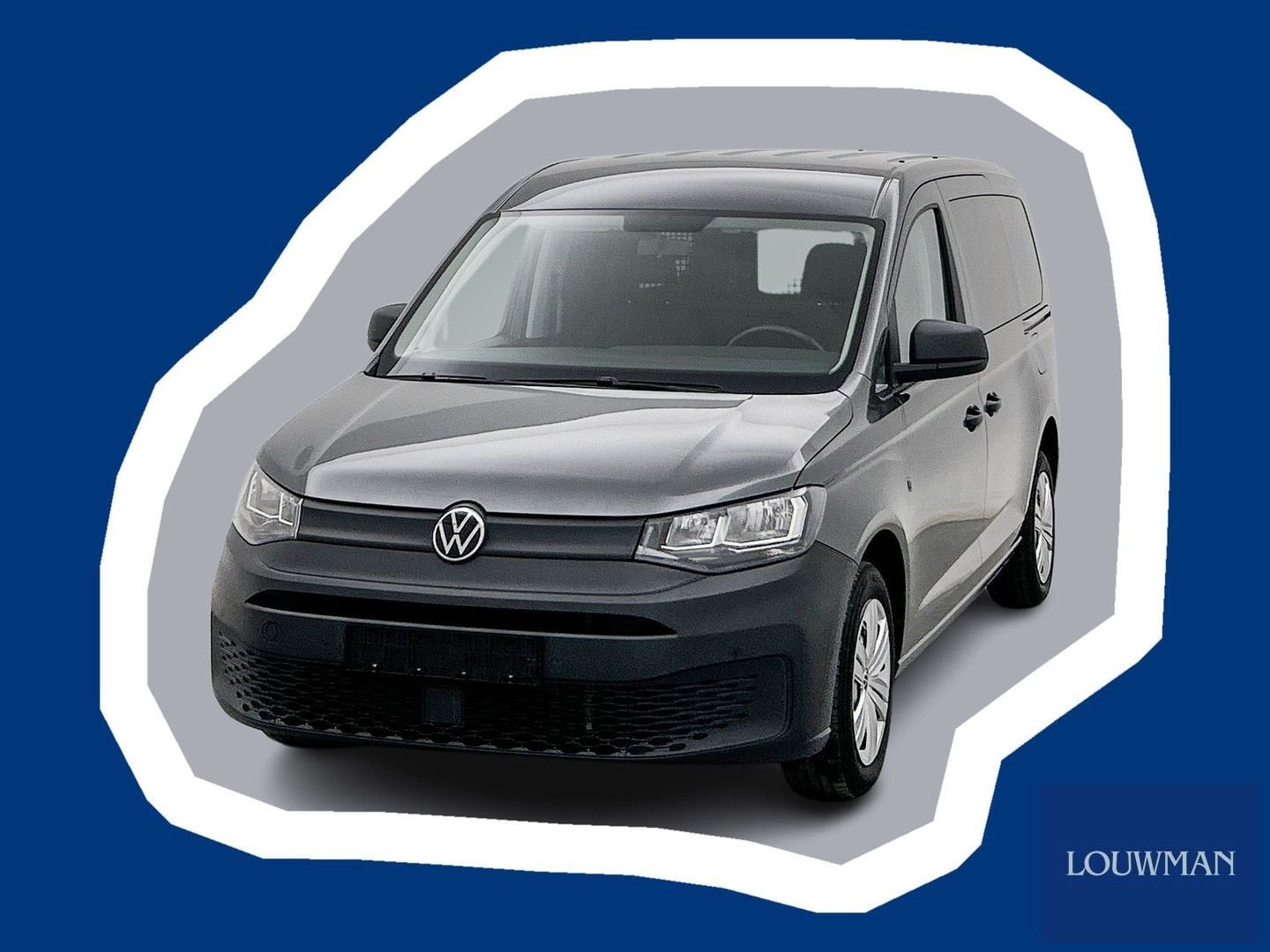 Volkswagen Caddy Cargo Maxi 2.0 TDI DSG 123pk 2x schuifdeur, Argent ou Gris, Achat, Entreprise, Carnet d'entretien