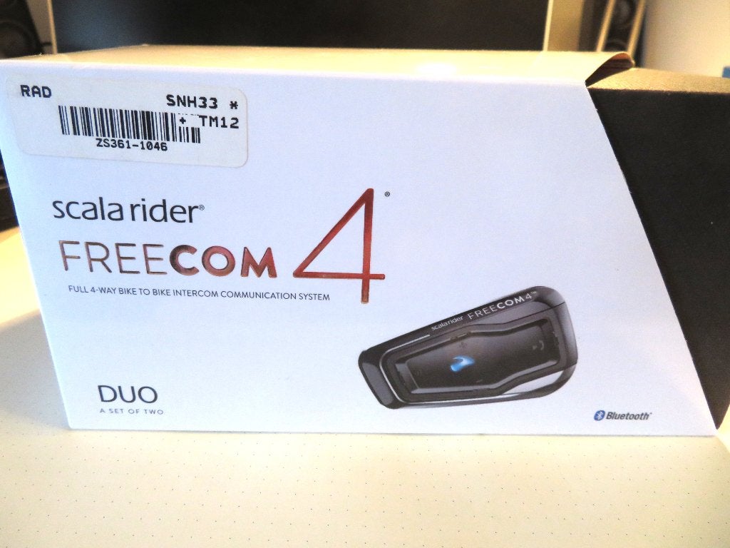 Cardo FreeCom 4 DUO, Motoren, Ophalen of Verzenden, Gebruikt