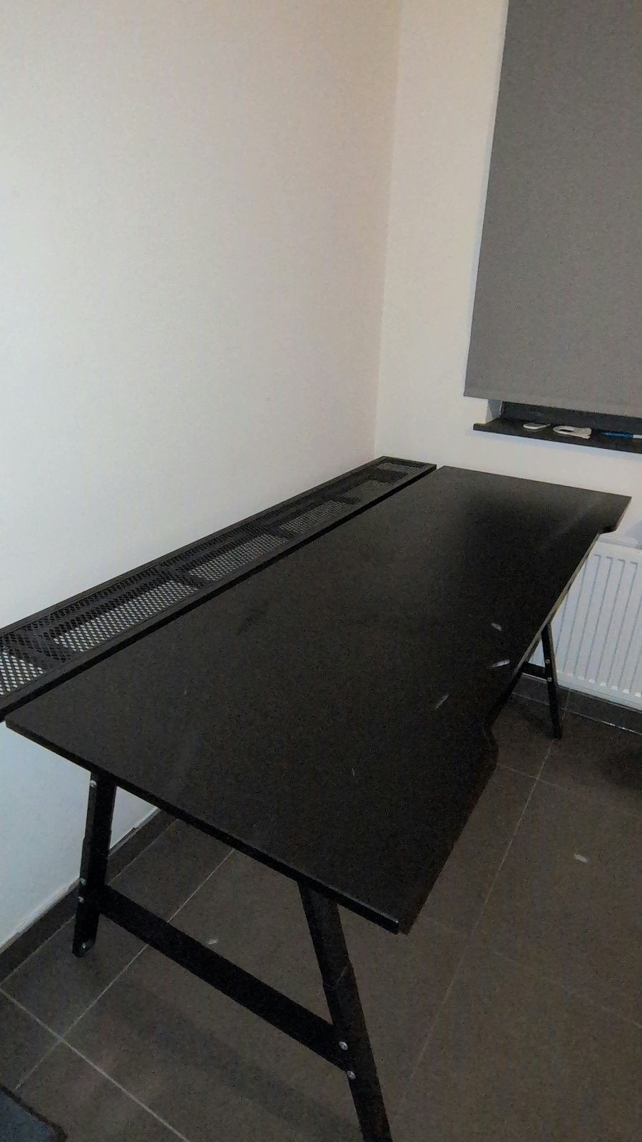 gaming tafel, Huis en Inrichting, Ophalen, Zwart, 160 cm, Metaal