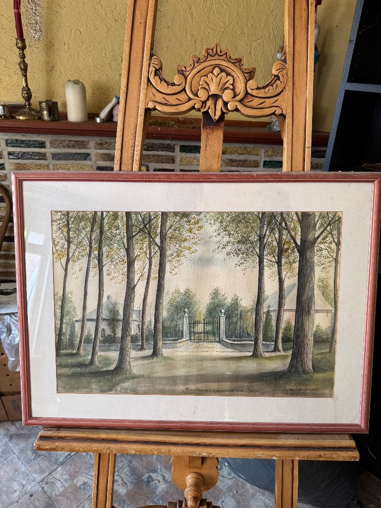 Schilderij, Antiek en Kunst, Kunst | Schilderijen | Klassiek, Ophalen