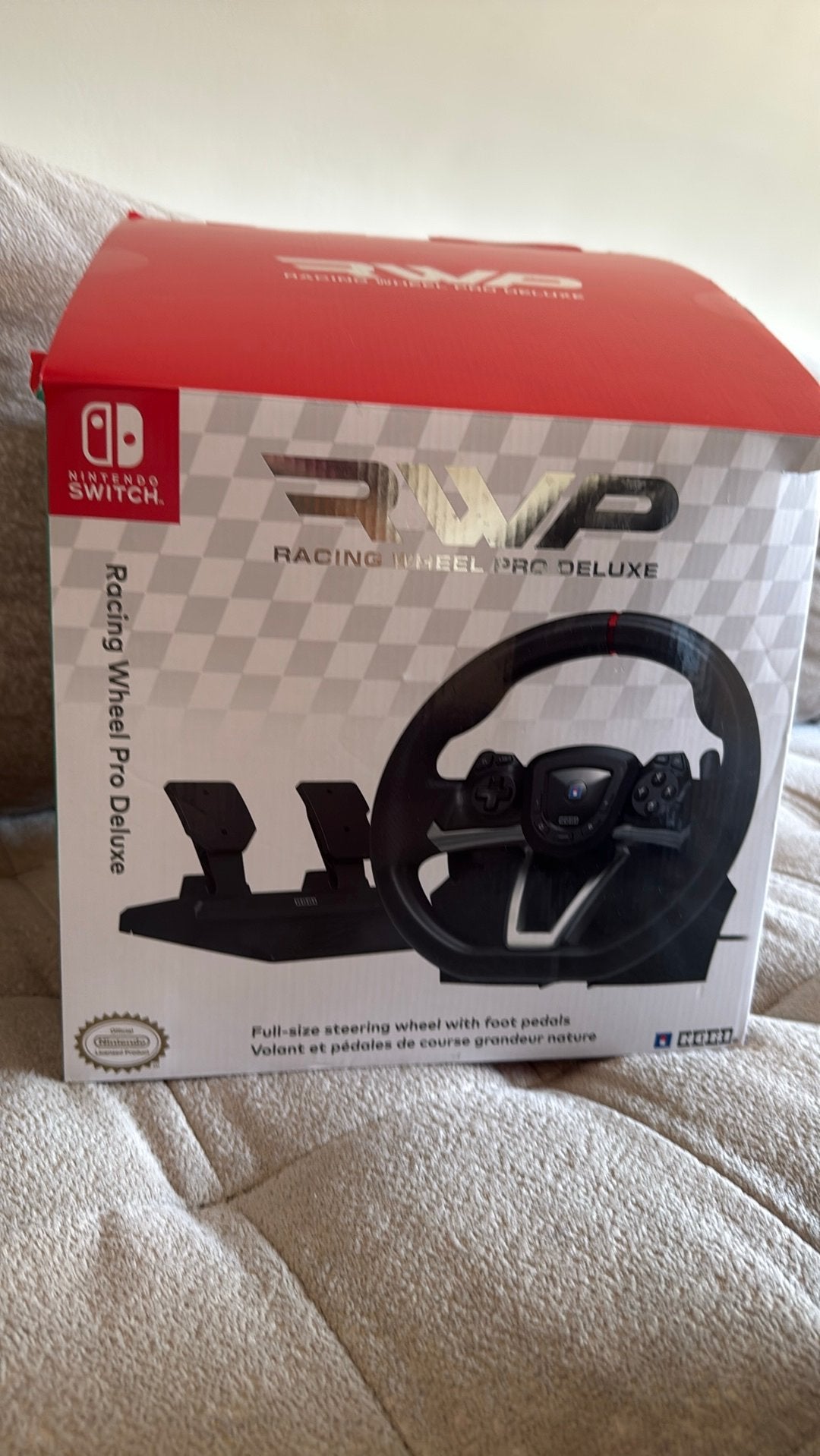 Volant Nintendo Switch - jamais utilisé, Consoles de jeu & Jeux vidéo, Enlèvement, Comme neuf, Switch