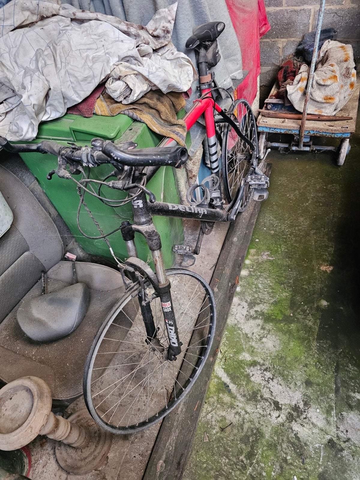 Fiets, Ophalen