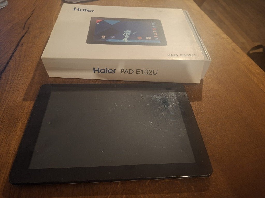 Tablet Haier PadE102U (amper gebruikt, ideaal voor kinderen), Computers en Software, Pad E102U, Gebruikt, Uitbreidbaar geheugen