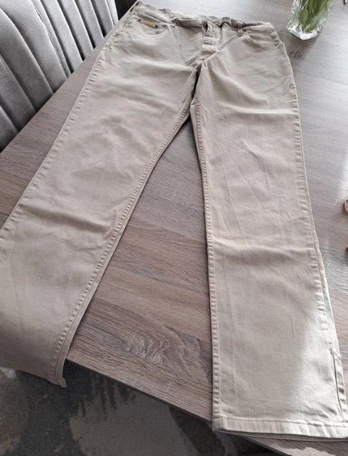 Maverick beige jeans W38 L34, Kleding | Heren, Spijkerbroeken en Jeans, Ophalen of Verzenden, Zo goed als nieuw, Overige kleuren