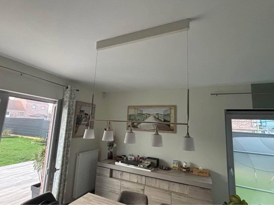 Luminaire salon 5 led, Huis en Inrichting, Ophalen, Gebruikt, Plafondlamp, LED