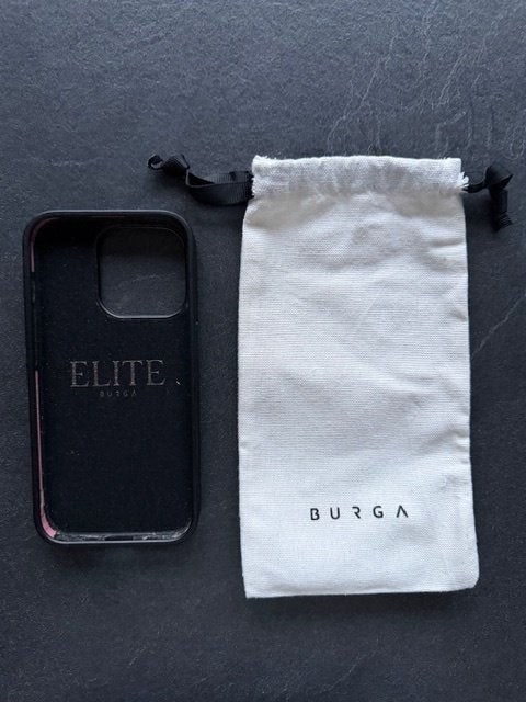 Coque p/IPhone 15 Pro de Burga Elite verte avec coeurs., Télécoms, Téléphonie mobile | Housses, Coques & Façades | Apple iPhone