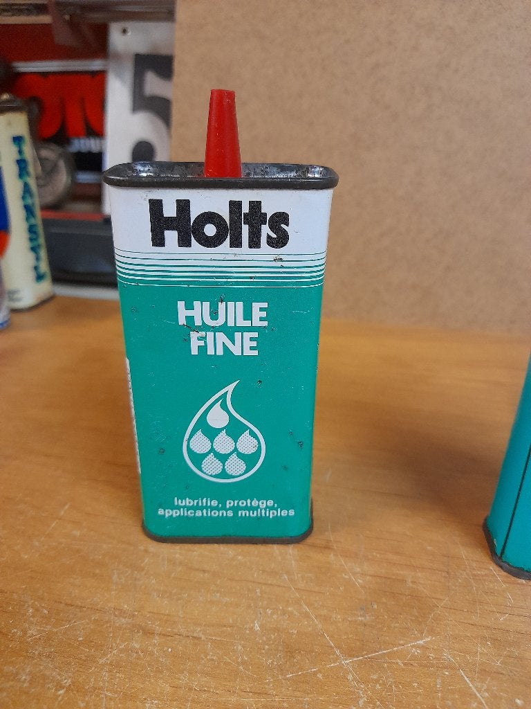 ancienne burette huile vide holts fine, Enlèvement ou Envoi, Utilisé, Autres types