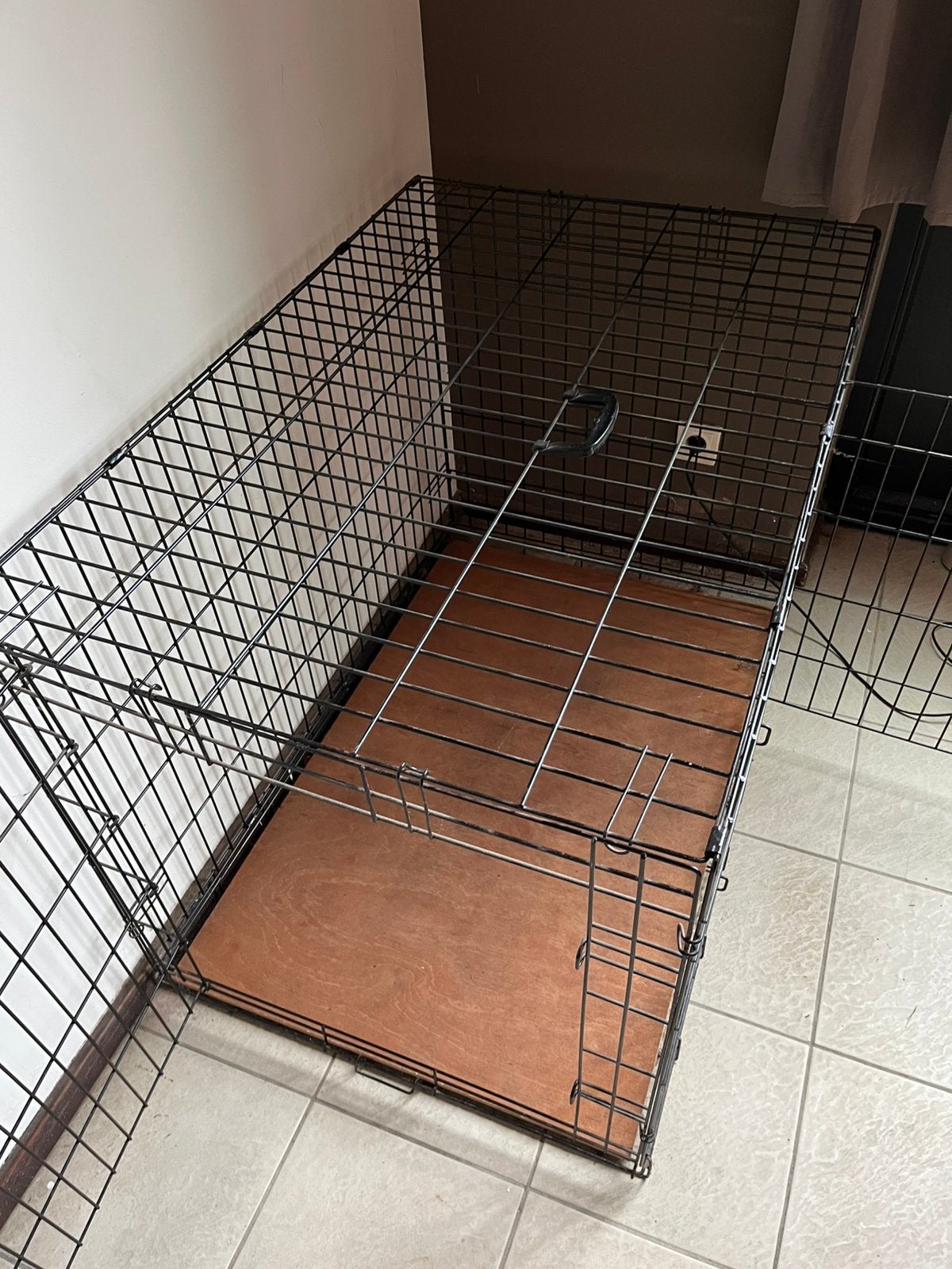 XL honden bench, Dieren en Toebehoren, Hondenhokken, Gebruikt, 65 tot 100 cm, 75 tot 110 cm, Ophalen