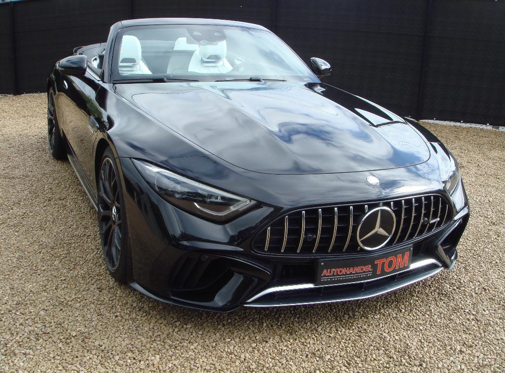 MERCEDES SL 55 AMG -MATIC * LIFT * CARBON PACK * BURMETER *, Cuir, Achat, Entreprise, Cabriolet