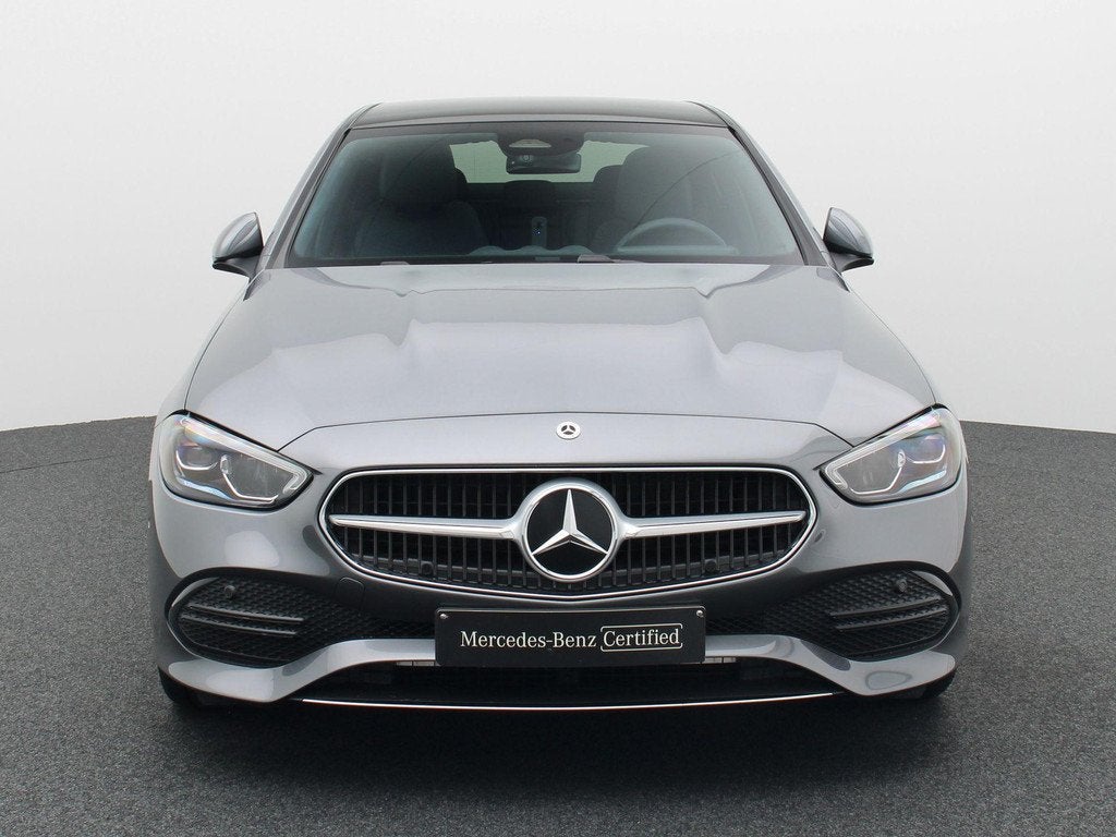 Mercedes-Benz C 200 Luxury Line + PANORAMISCH DAK + LEDER +, Auto's, Mercedes-Benz, 4 deurs, 4 cilinders, 1650 kg, Bedrijf