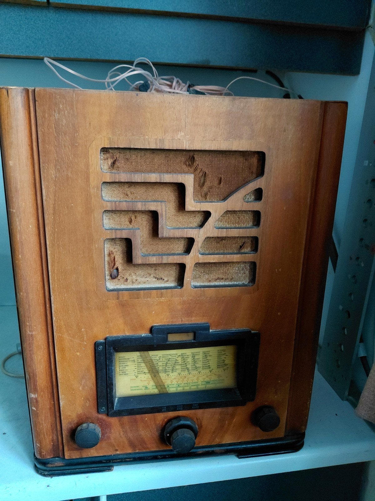 oude radio Philips, Antiek en Kunst, Ophalen