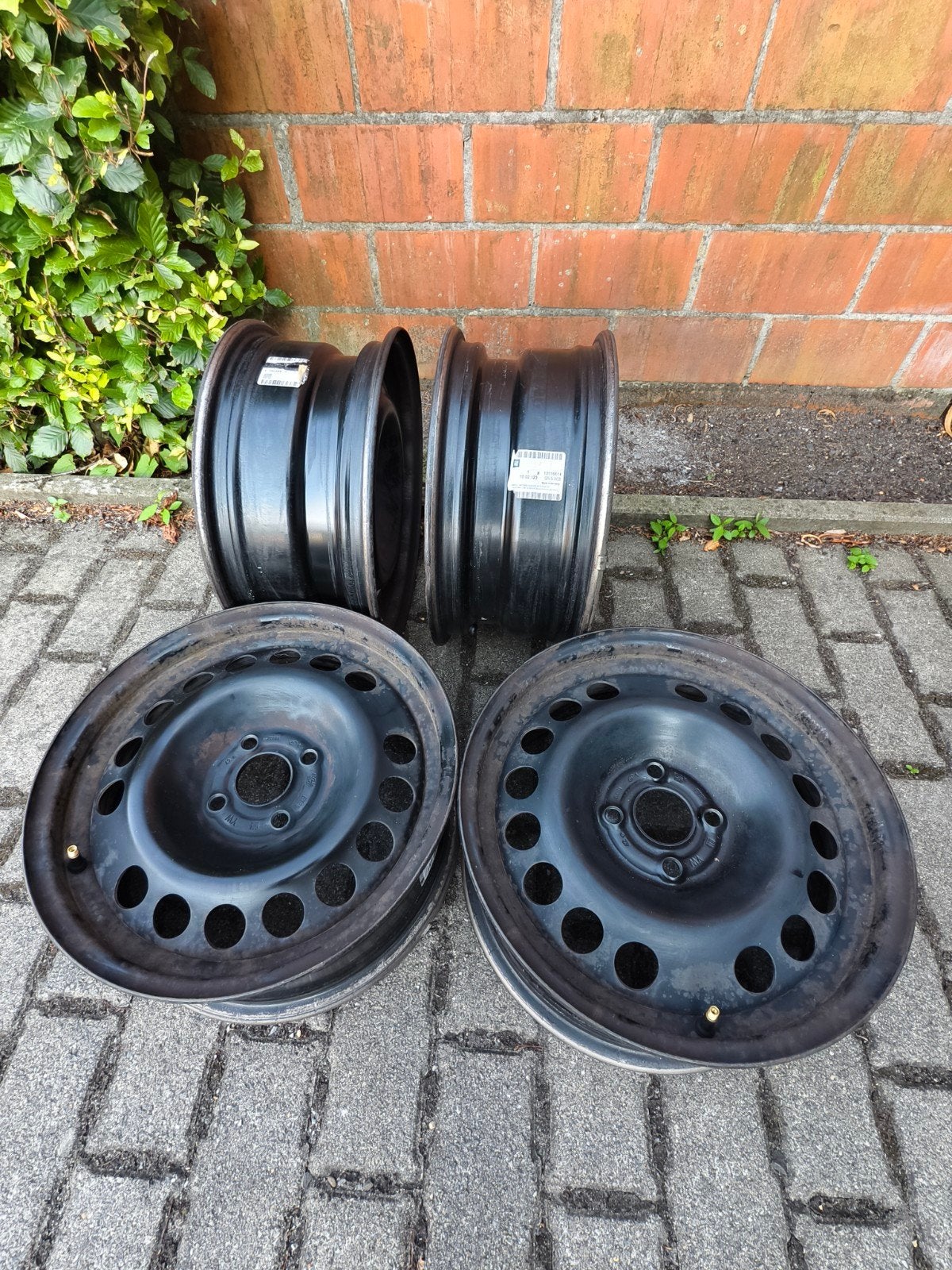 3 stuks  Originele GM stalen velgen15 in 6.5Jx15 ET35 (4*100, Ophalen
