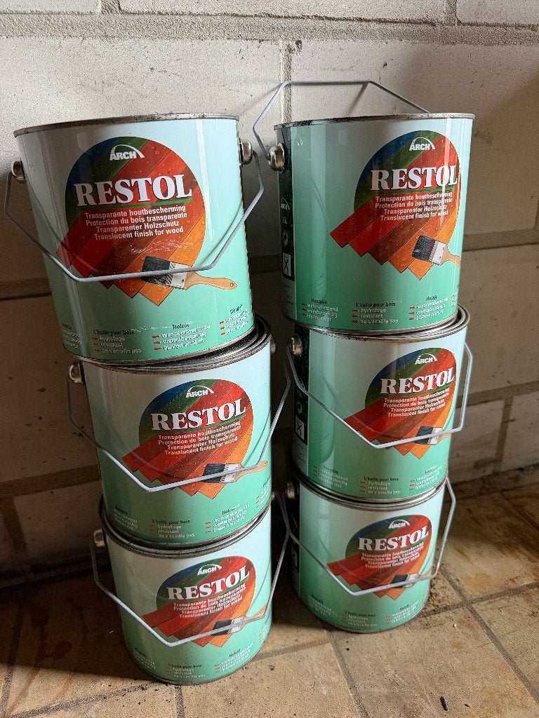 tuinbeits, Bricolage & Construction, Peinture, Vernis & Laque, Neuf, Moins de 5 litres, Brun, Enlèvement