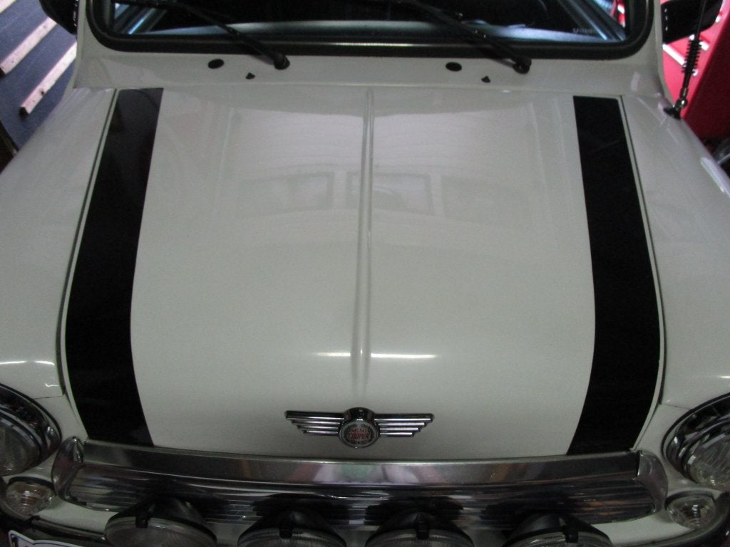 bandes de bonnet - NOIR - rayures de bonnet - Classic Mini, Neuf, Mini, Enlèvement, Capot moteur