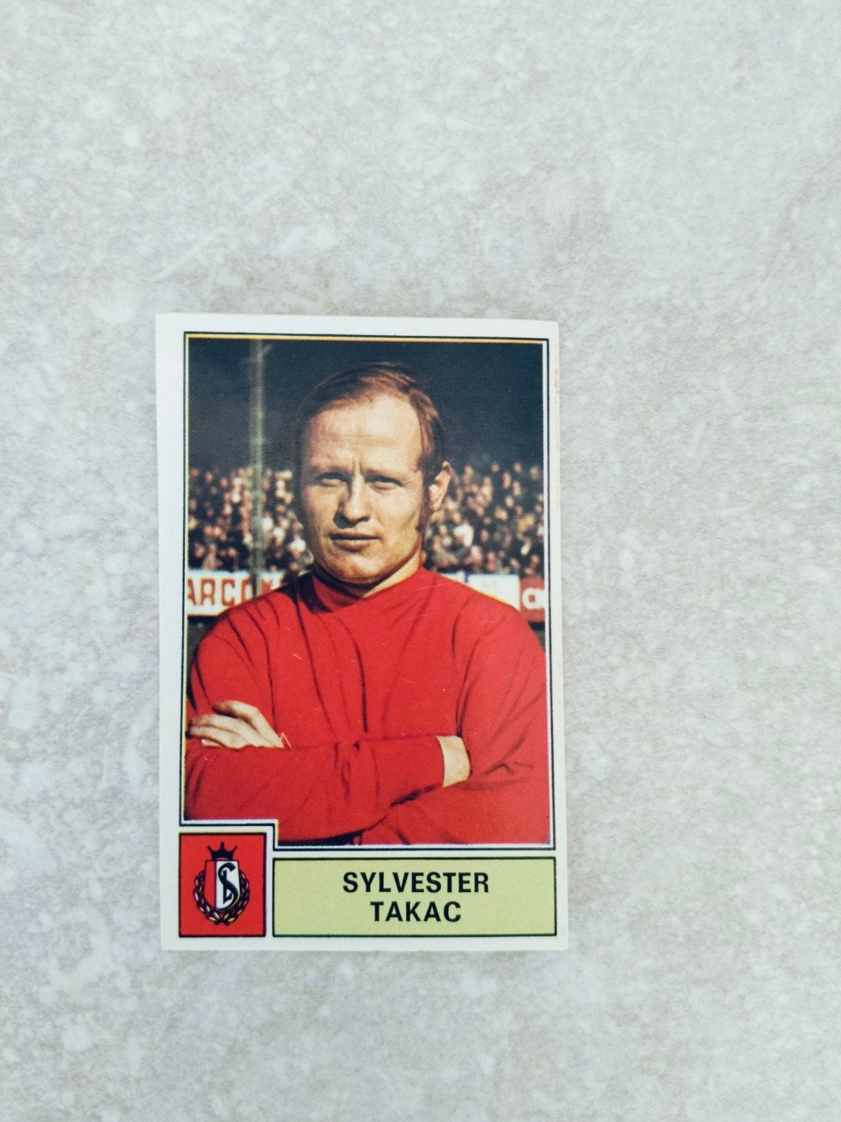 Panini Football 1972-1973 Sylvester Takac standard, Ophalen of Verzenden