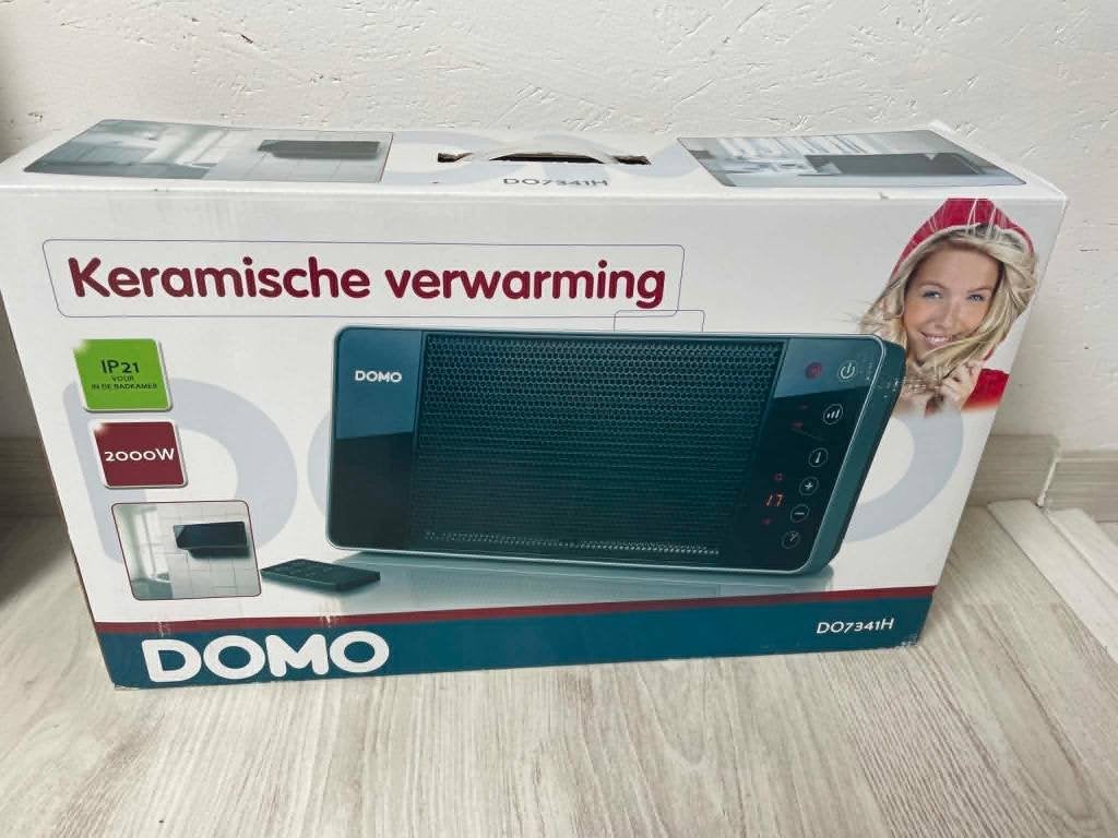 domo verwarming, Doe-het-zelf en Bouw, Verwarming en Radiatoren, Ophalen, Zo goed als nieuw, 800 watt of meer, Overige typen