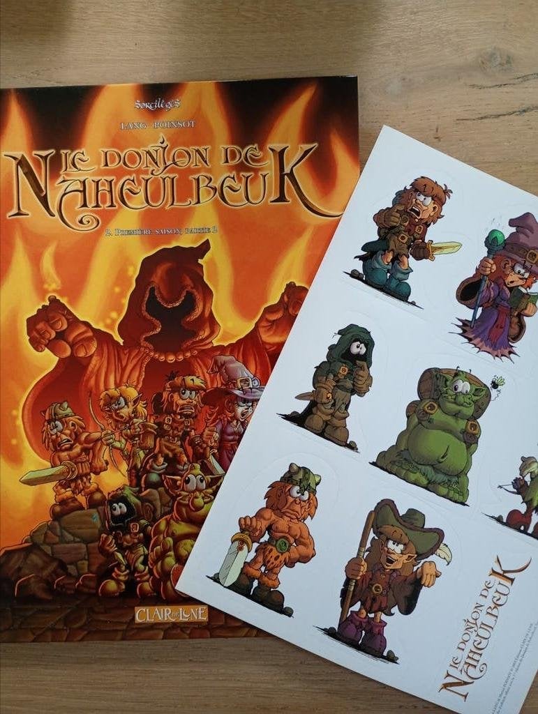 Le donjon des Naheulbeuk 2 Première saison part 2 EO ac stic, Une BD, Enlèvement ou Envoi, Utilisé