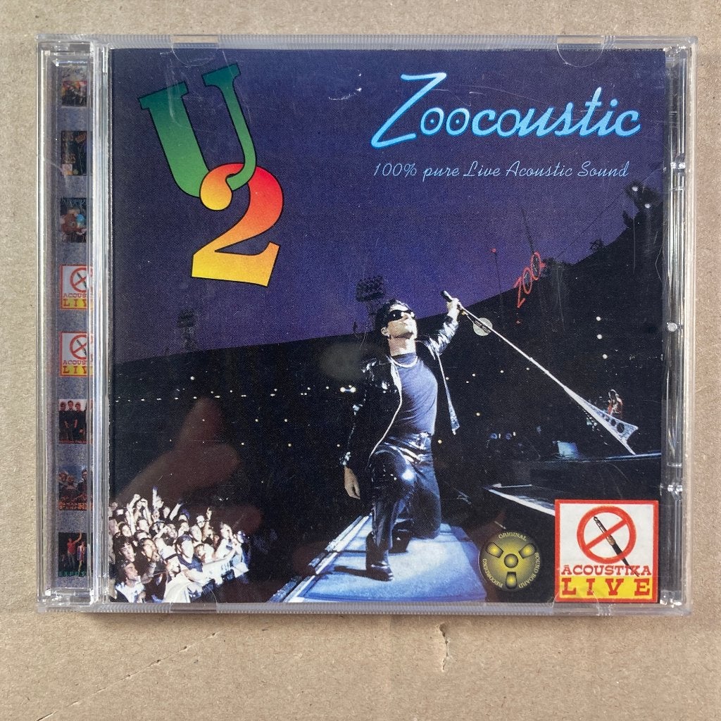 U2 Zoocoustic LIve CD 1994, Utilisé, Album, Indie rock, Enlèvement ou Envoi