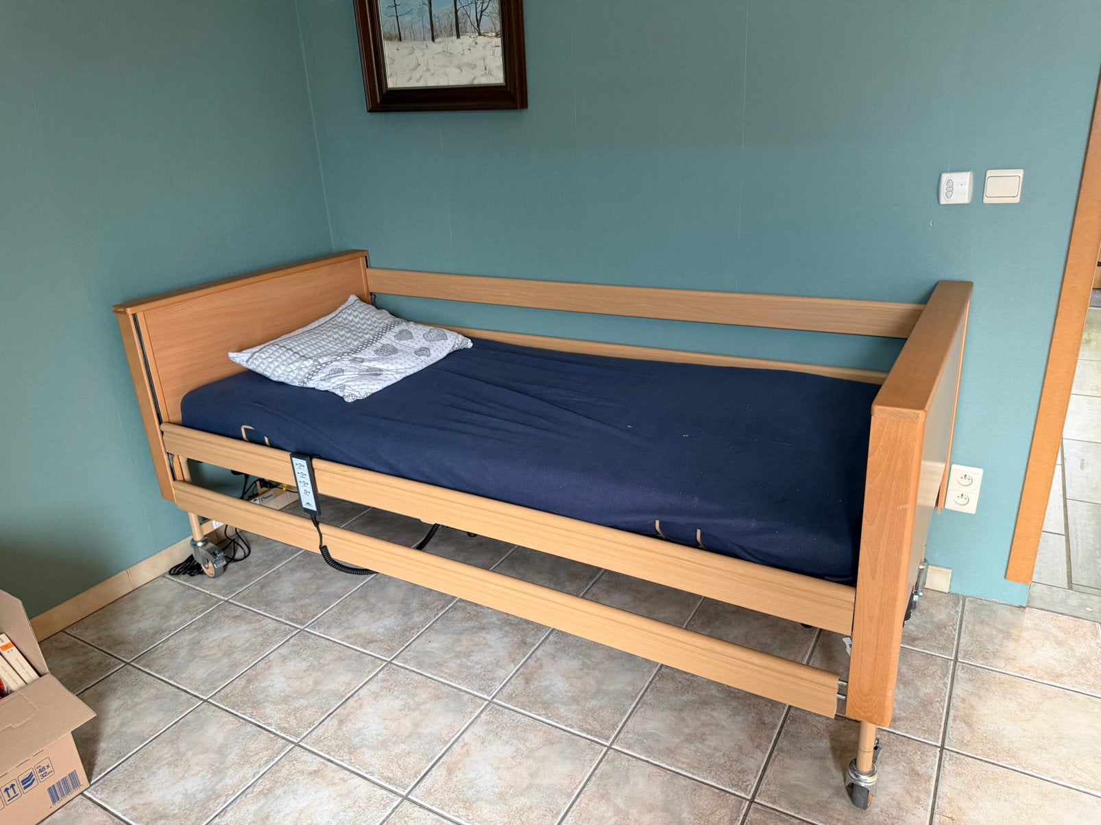 Verstelbaar bed te koop, Ophalen, Gebruikt, Verstelbaar