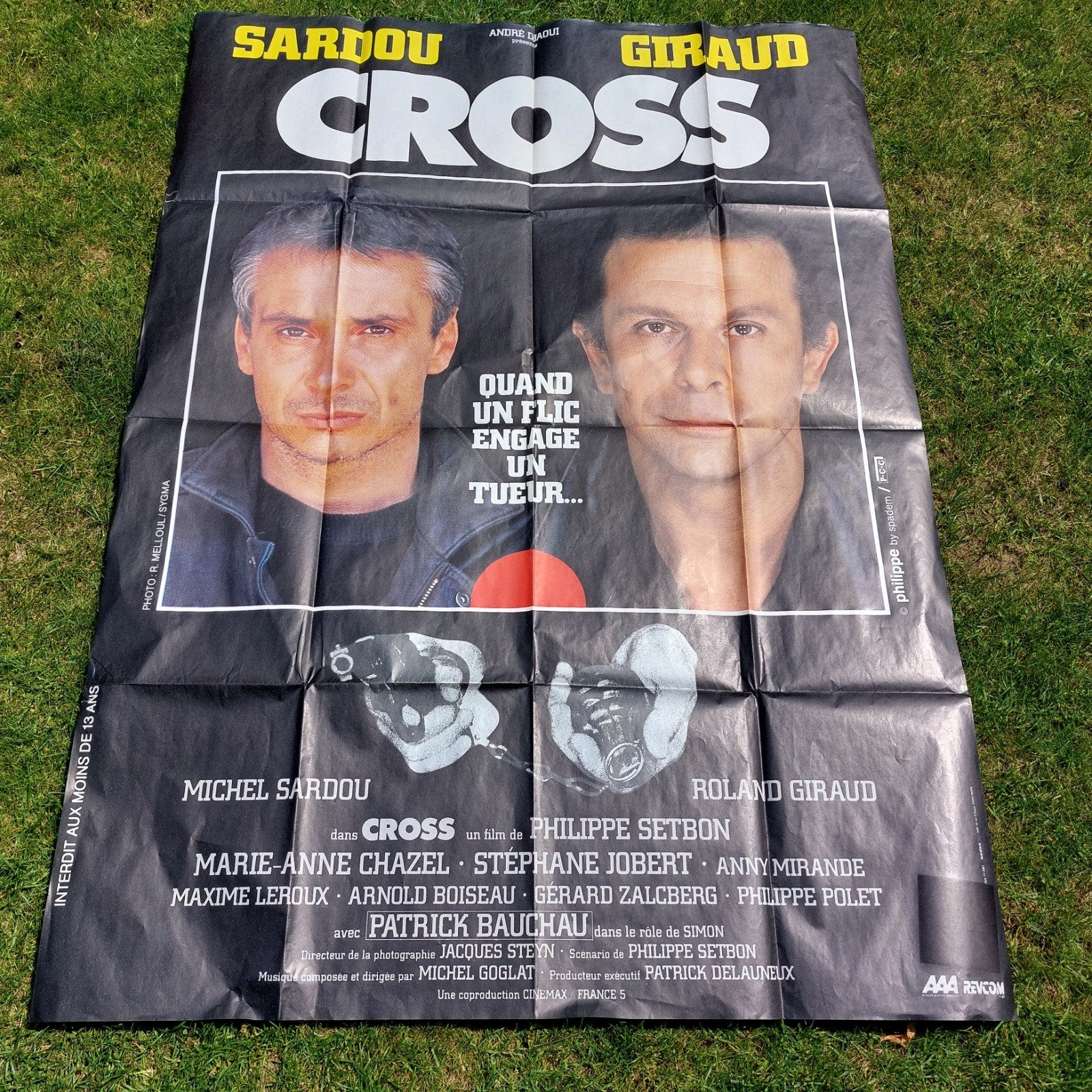 Oude filmposter Sardou/Giraud : Cross, Ophalen of Verzenden