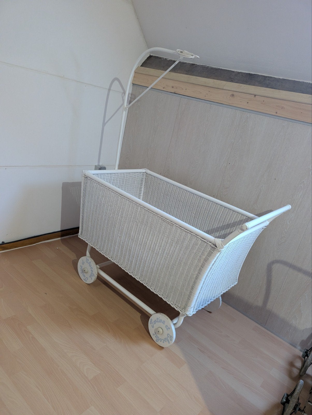 vintage rotan wieg, Enlèvement
