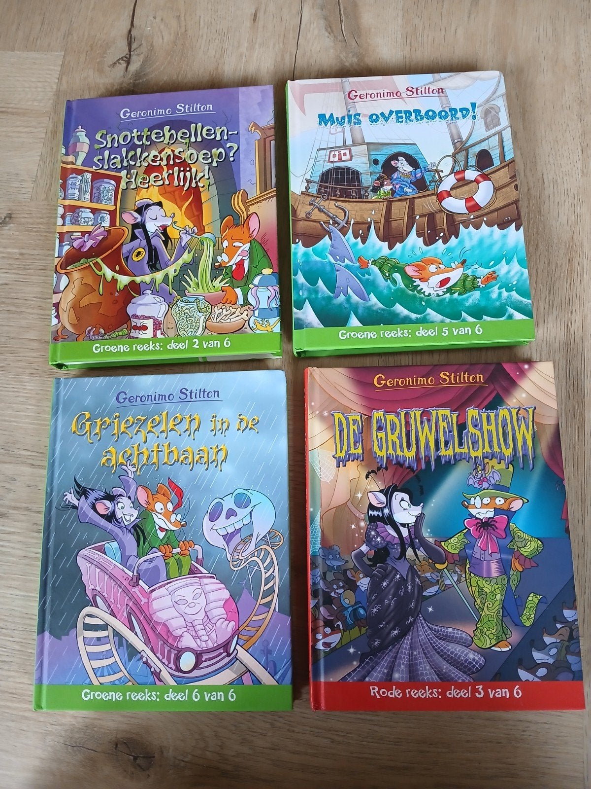 geronimo stilton, Ophalen
