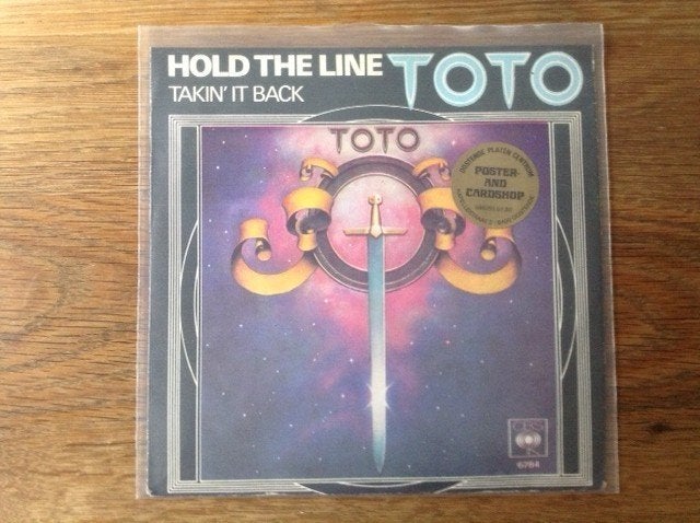 single toto, 7 inch, Ophalen of Verzenden, Beschermende buitenhoes, Rock en Metal