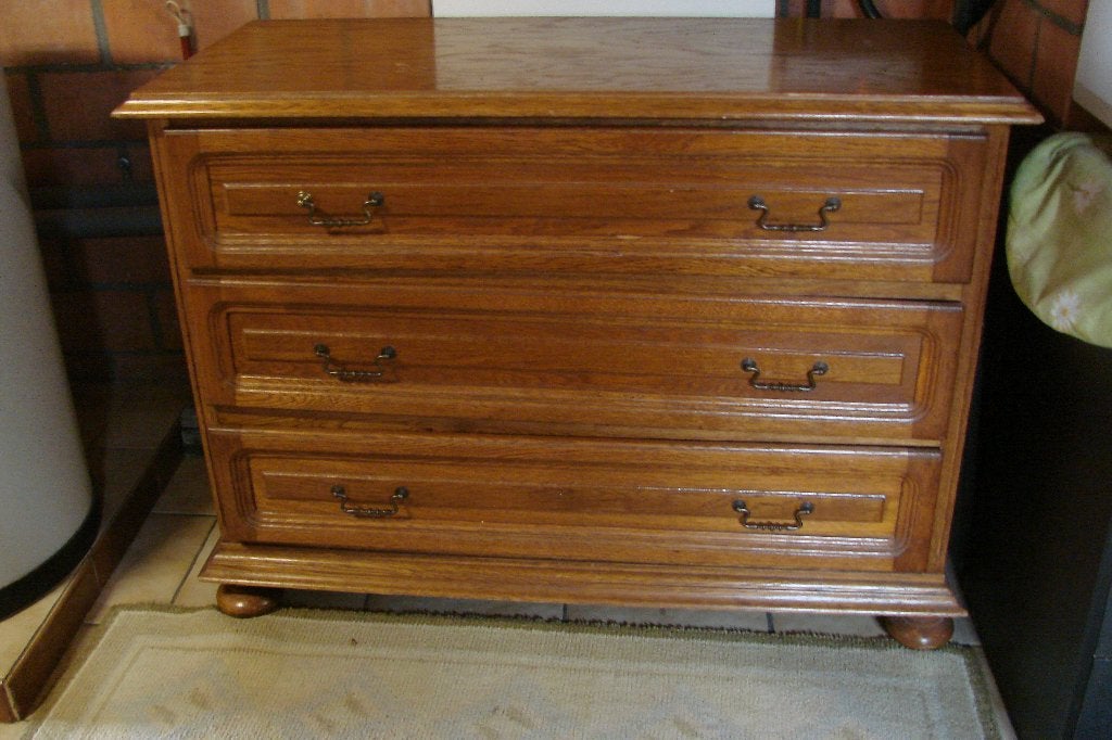 eiken ladenkast : vintage, Ophalen