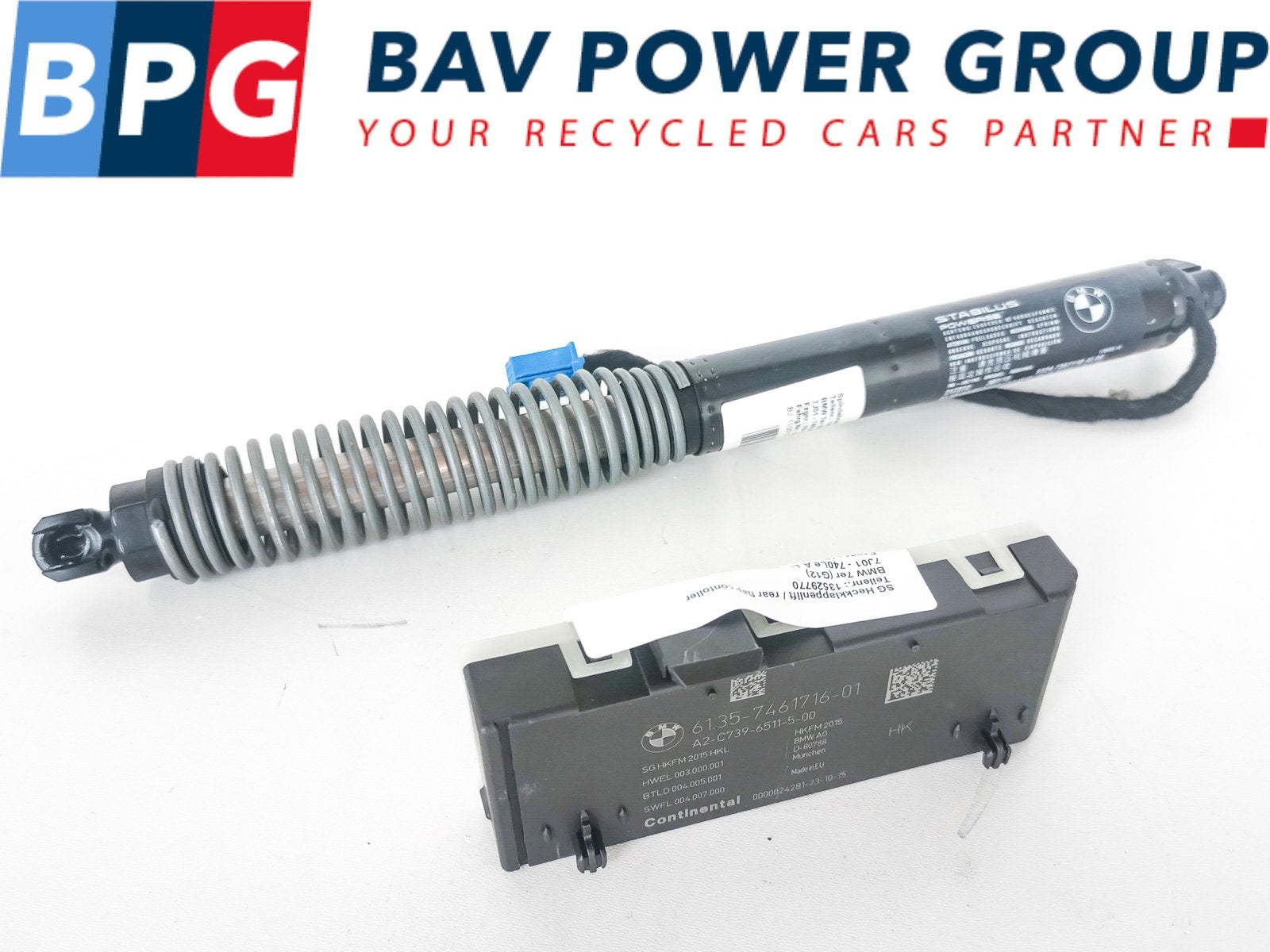 GASDRUKVEER ACHTER BMW 7 serie (G11 / G12) (51248737930), Gebruikt, BMW, Petuelring 130
80809  München, DE, Bayerische Motoren Werke AG