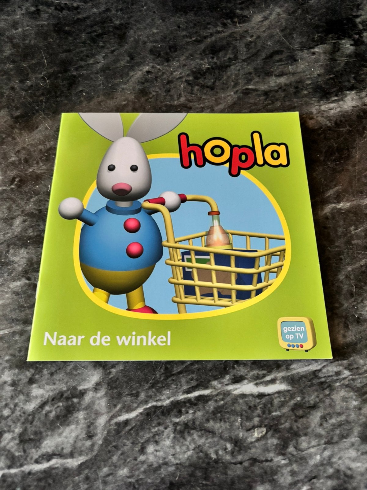 Boekje van Hopla., Livres, Livres pour enfants | 0 an et plus, Enlèvement ou Envoi, Comme neuf, 6 à 12 mois