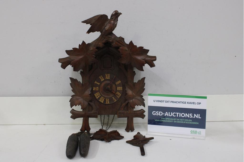Vintage Houten Koekoeksklok