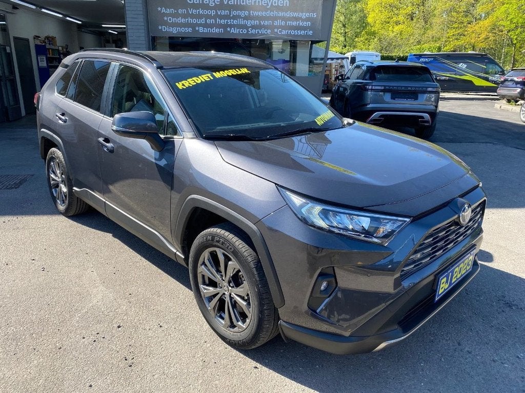 Toyota RAV4 Hybrid 4x2 DYNAMIC AUTOMAAT MET GARANTIE, Autos, Argent ou Gris, 2487 cm³, Entreprise, 131 kW