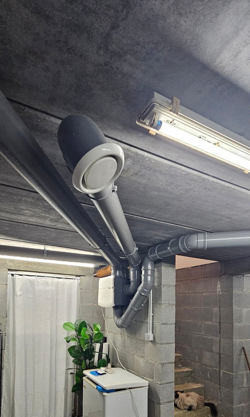 Ventilatie Orcon MVS-15RHBP pakket, Ophalen, Zo goed als nieuw
