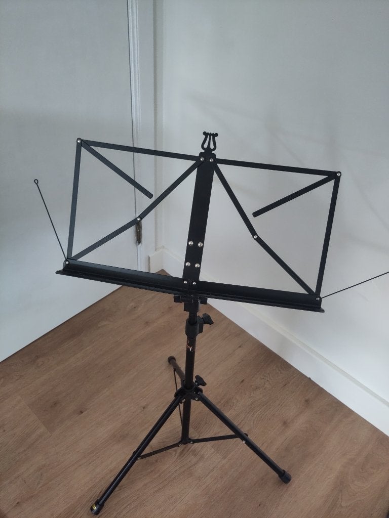 Pupitre, Musique & Instruments, Pieds, Enlèvement, Utilisé, Pied pour instrument, Guitare