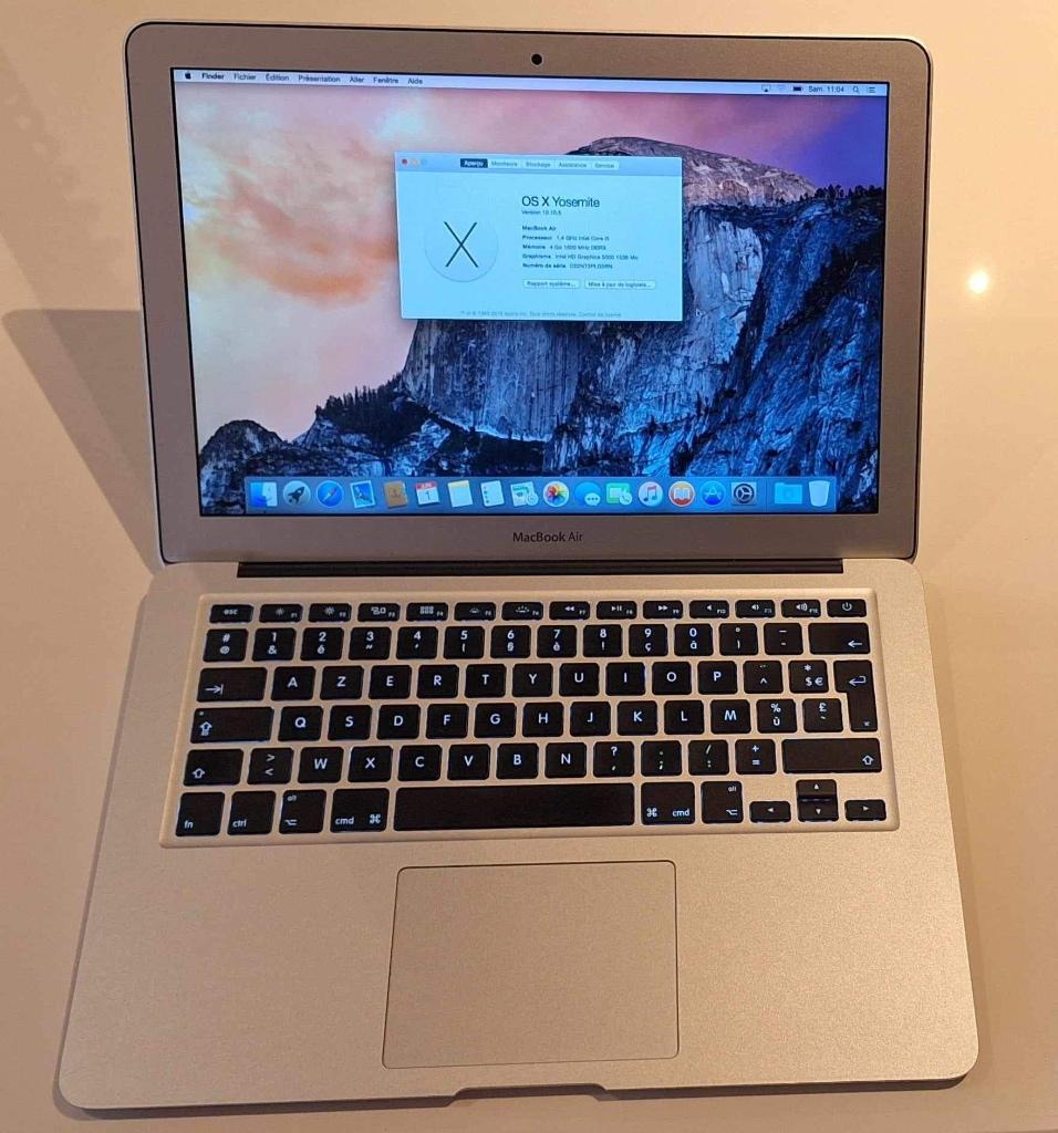 Mac Book Air, Ophalen, 13 inch, Minder dan 2 Ghz, Zo goed als nieuw