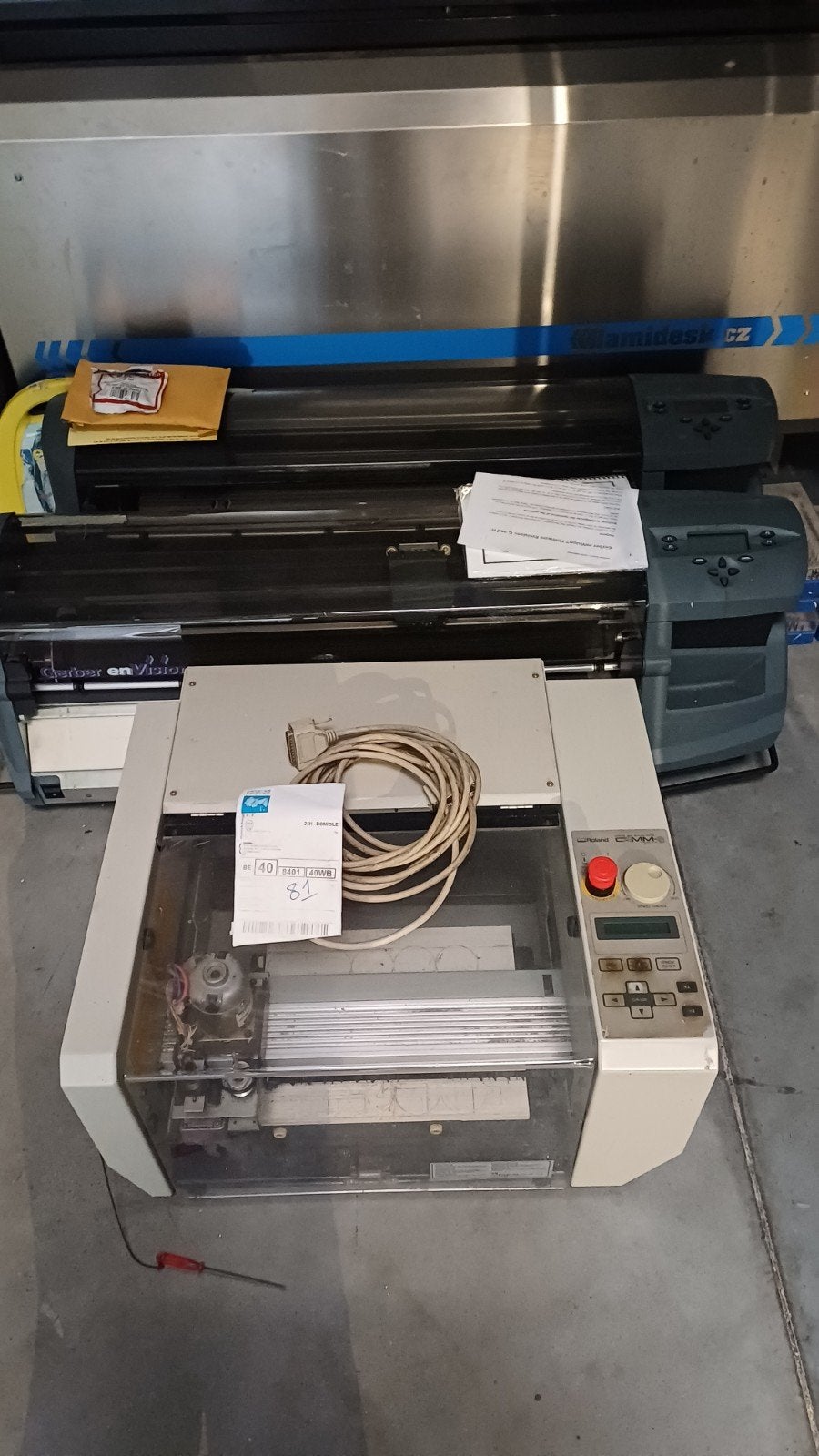 2 gerber visions en 1 Roland camm-2, Computers en Software, Ophalen, Gebruikt
