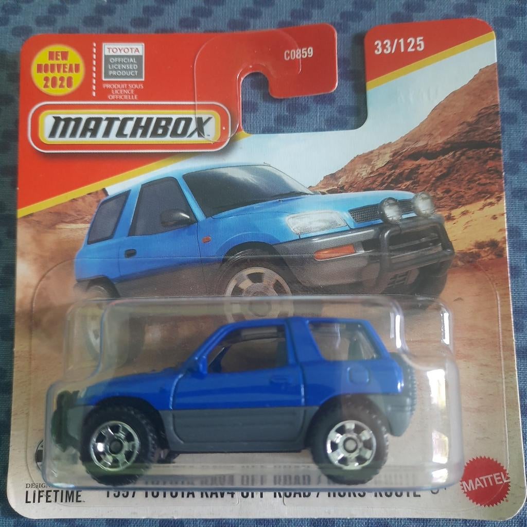 MATCHBOX NEW 2026* TOYOTA RAV 4 3portes* Scellée, Enlèvement, Neuf, Voiture, Matchbox