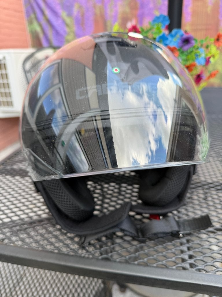 MOTORHELM CABERG INCL HOES, Ophalen, Jethelm, Dames, L
