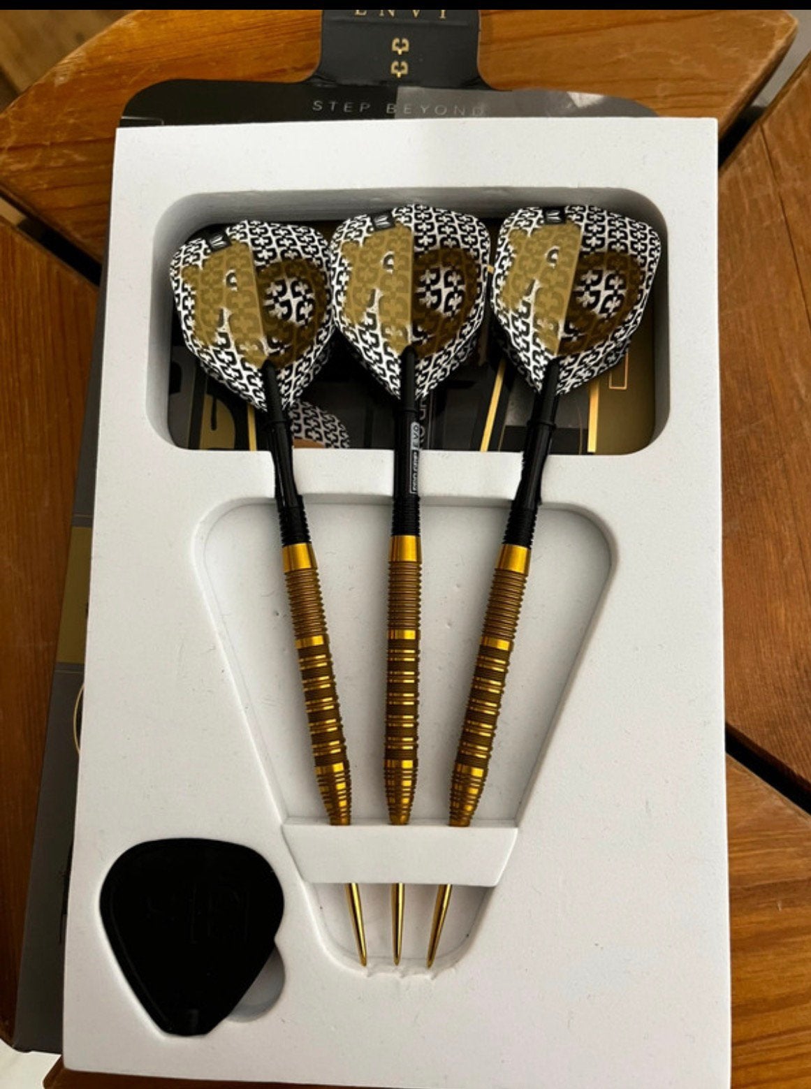 Target bolide envy 1, Sport en Fitness, Darts, Ophalen, Zo goed als nieuw