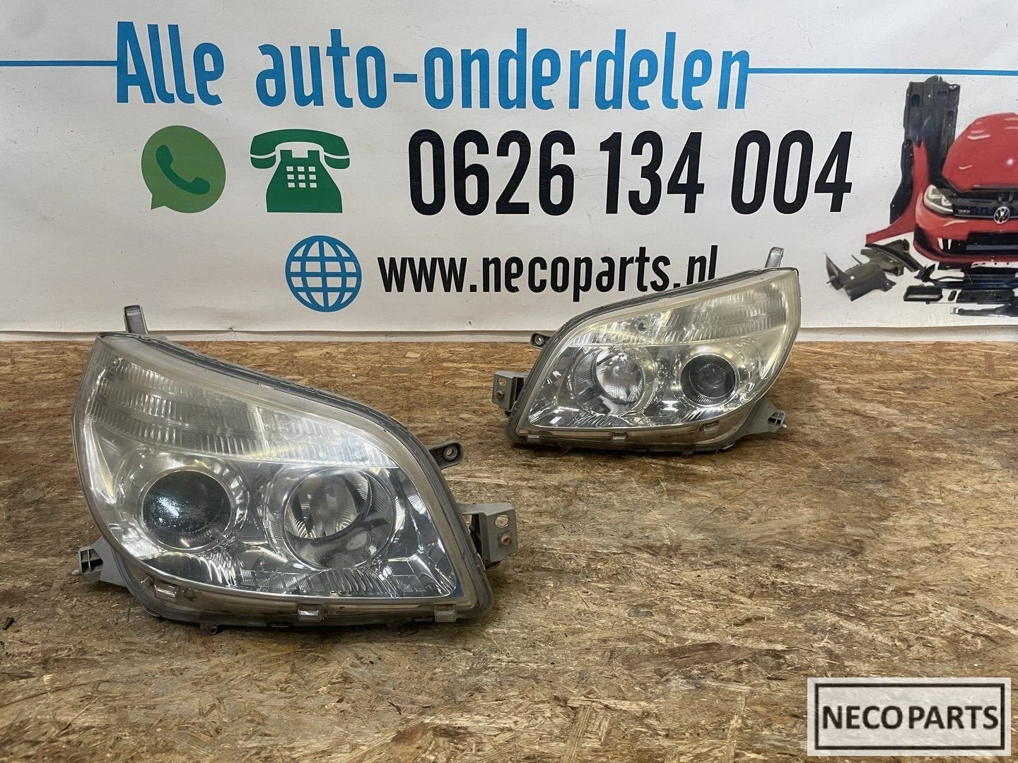 DAIHATSU TERIOS KOPLAMPEN KOPLAMP 2007 - ALLES LEVERBAAR, Daihatsu, -, Utilisé, -