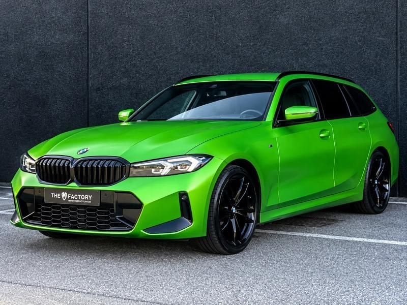 BMW Série 3, Automaat, Gebruikt, 4 cilinders, Leder en Stof