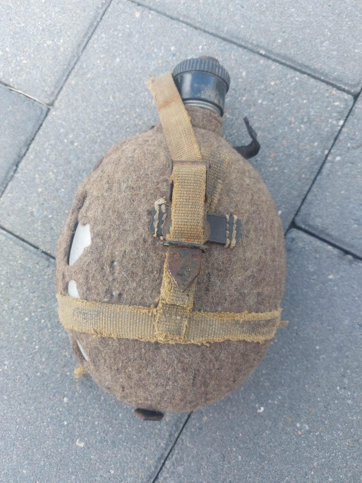 Duitse WO2 Feldflasche M31, Verzamelen, Militaria | Tweede Wereldoorlog, Ophalen of Verzenden, Landmacht, Overige typen